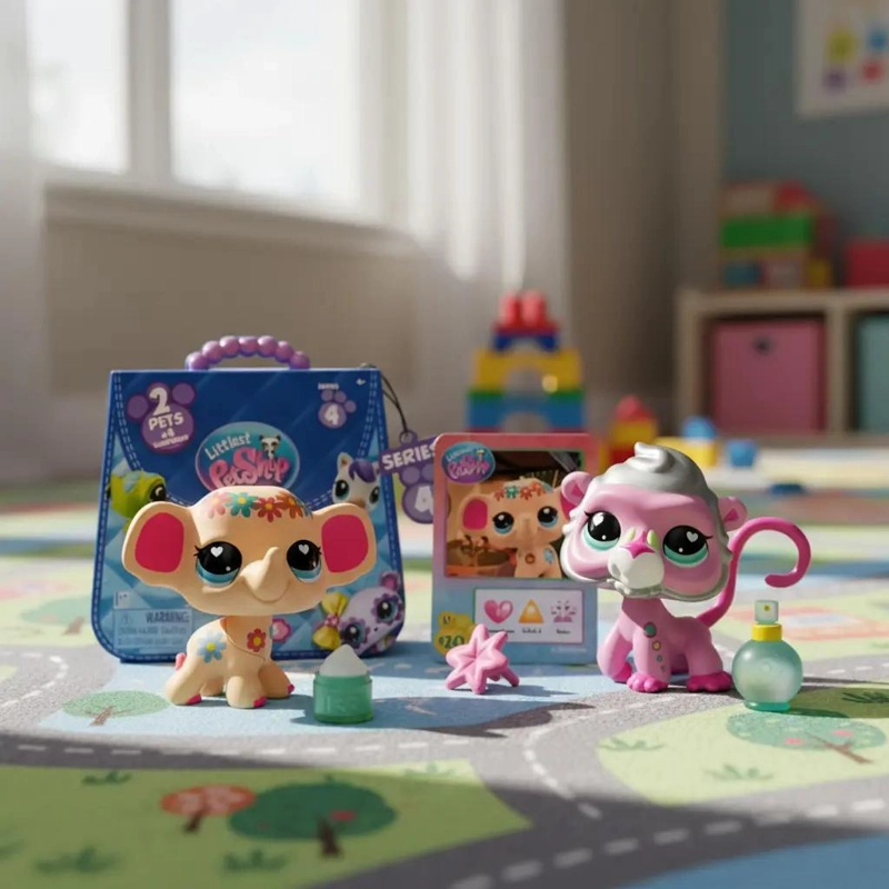 DUO DE MASCOTAS SORPRESAS LITTLE PET SHOP - 2