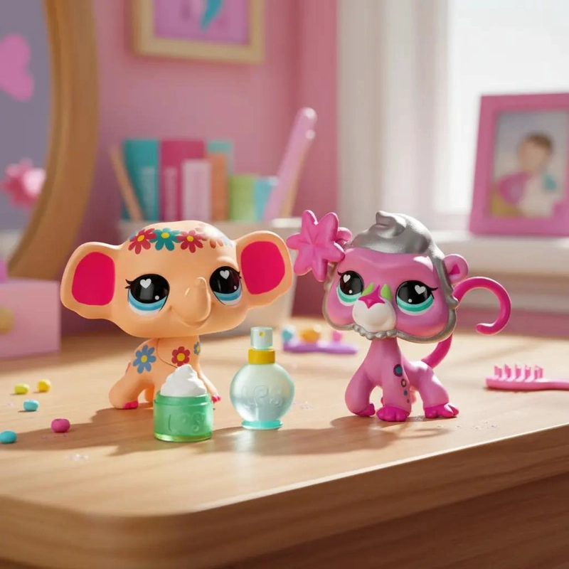 DUO DE MASCOTAS SORPRESAS LITTLE PET SHOP - 5