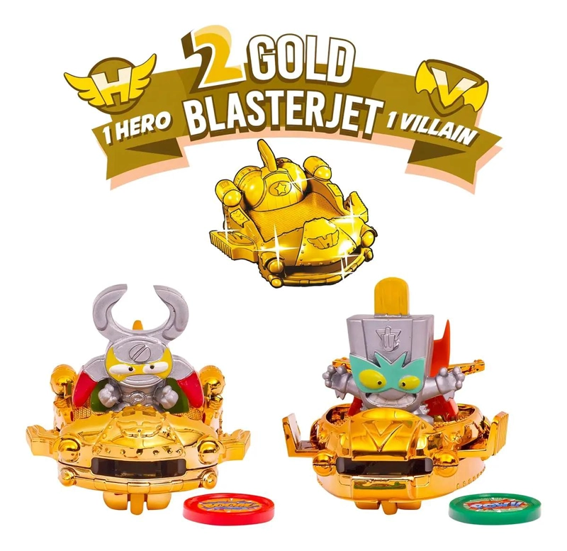 LATA GOLD CON FIGURA ULTRA RARA SUPERZINGS SERIES 4 - 4