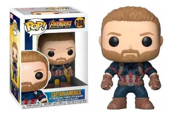 FIGURA DE ACCION CAPITAN AME RICA INFINITY WAR - 1
