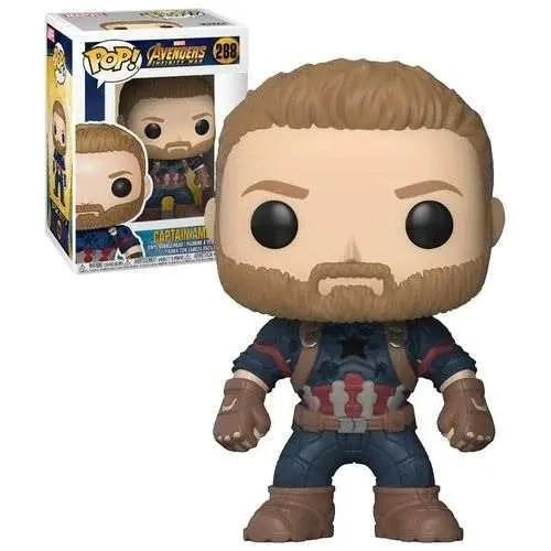 FIGURA DE ACCION CAPITAN AME RICA INFINITY WAR - 2
