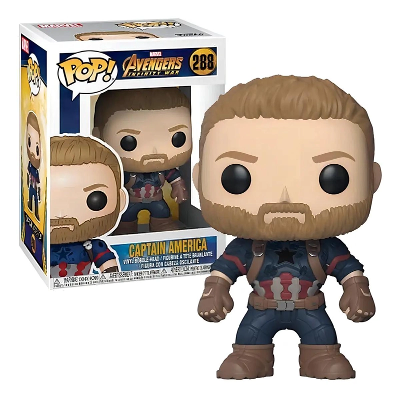 FIGURA DE ACCION CAPITAN AME RICA INFINITY WAR - 3