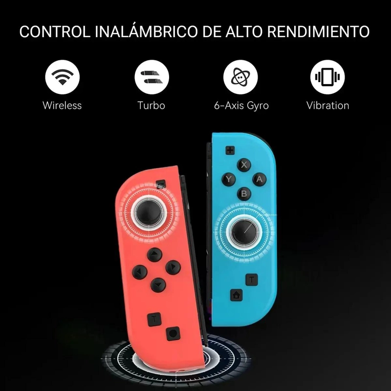 CONTROL INALAMBRICO JOYSTICK COMPATIBLE SWITCH - 5