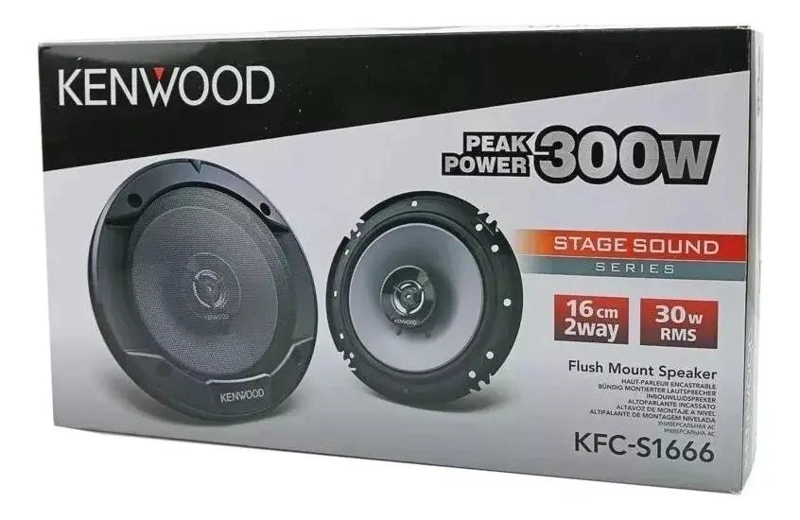 PAR DE PARLANTES 6 PULGADAS 300 WATTS - 5