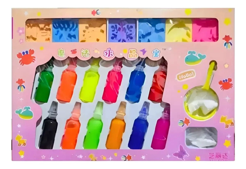 KIT DE JUGUETES DE GEL DE AGUA 12 COLORES - 1