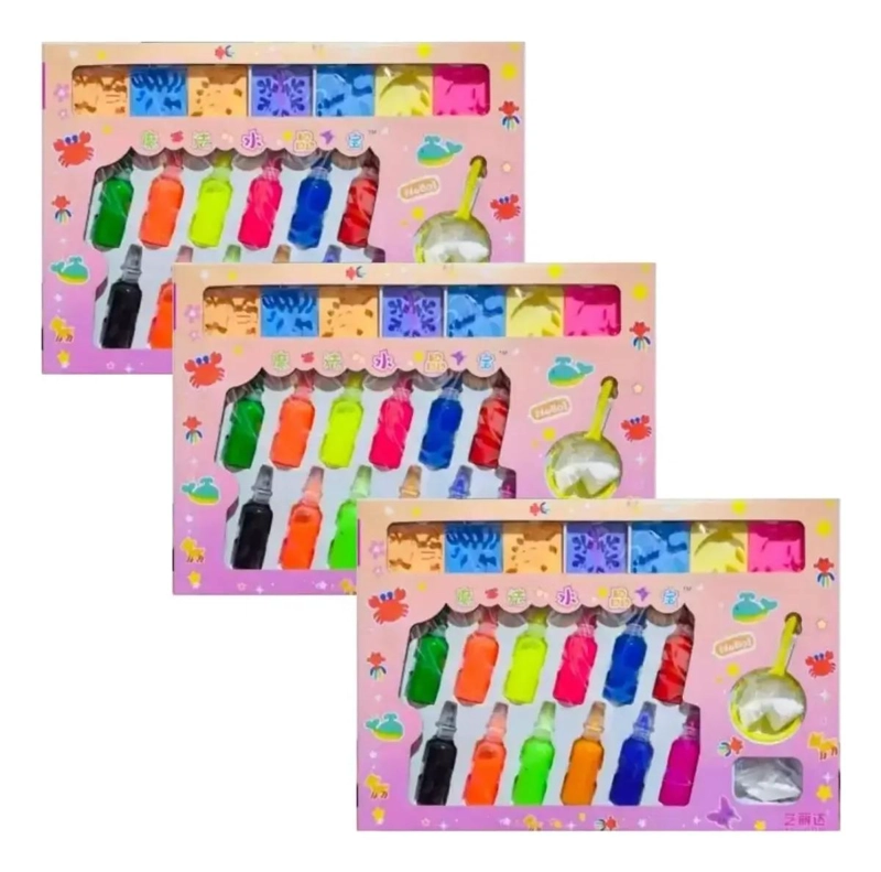 KIT DE JUGUETES DE GEL DE AGUA 12 COLORES - 2