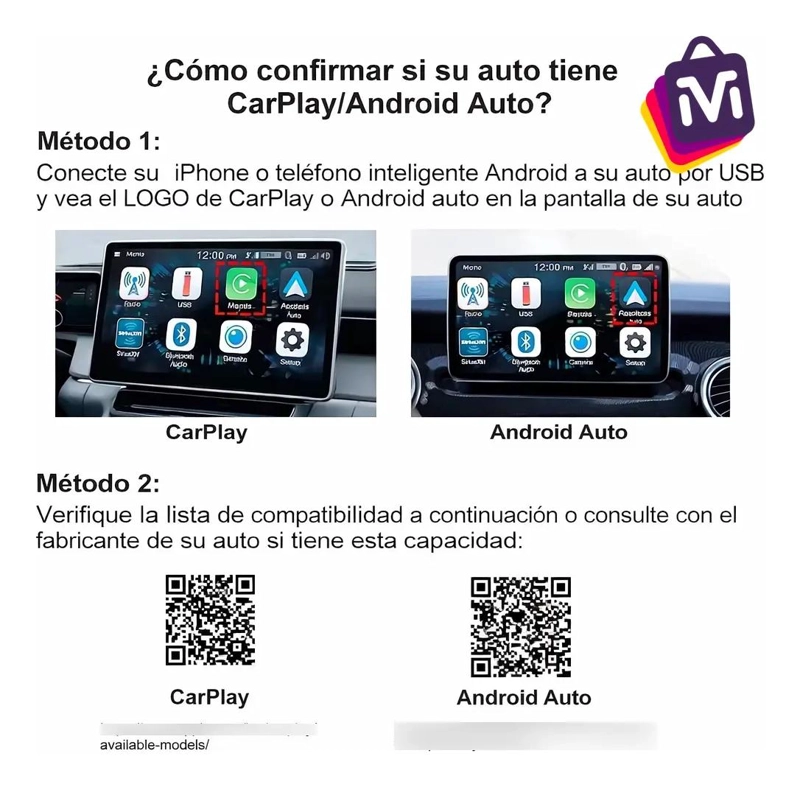 ADAPTADOR INALAMBRICO CARPLAY Y ANDROID AUTO 2 EN 1 - 4