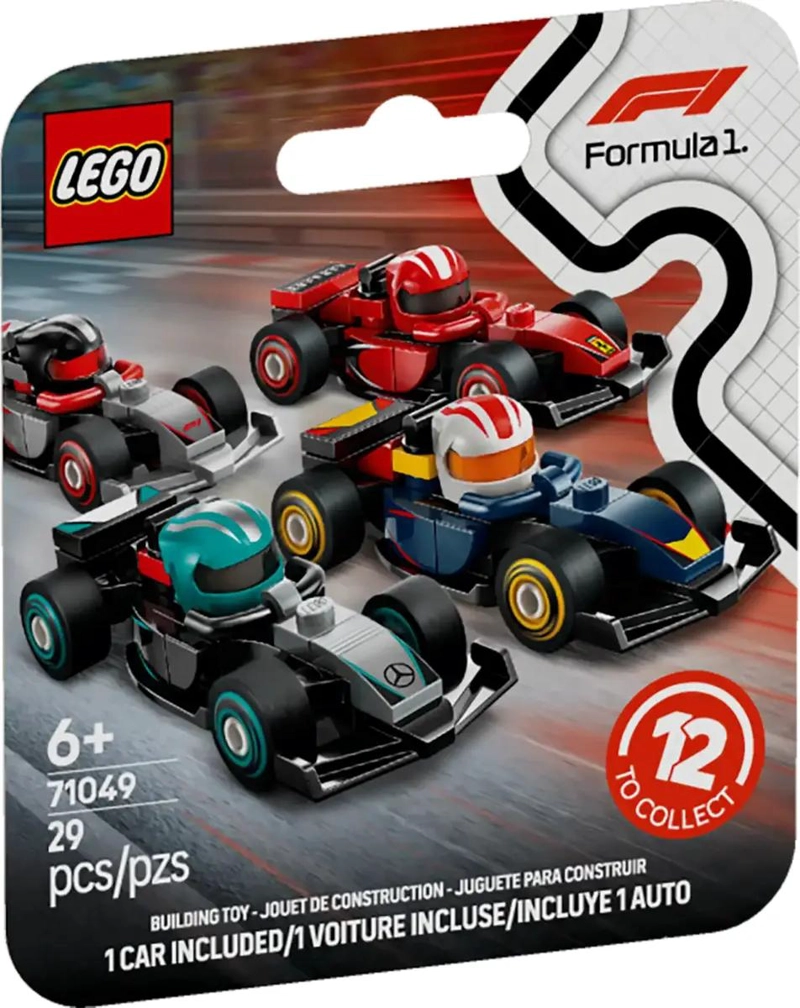 MINIFIGURAS DE AUTOS DE F1 COLECCIONABLES 29 PZS - 1