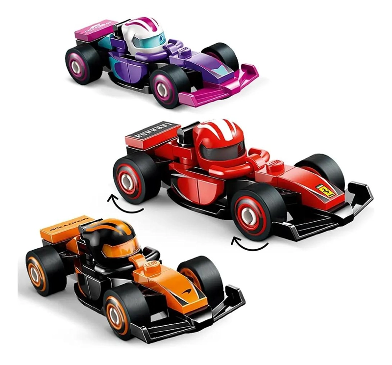 MINIFIGURAS DE AUTOS DE F1 COLECCIONABLES 29 PZS - 2