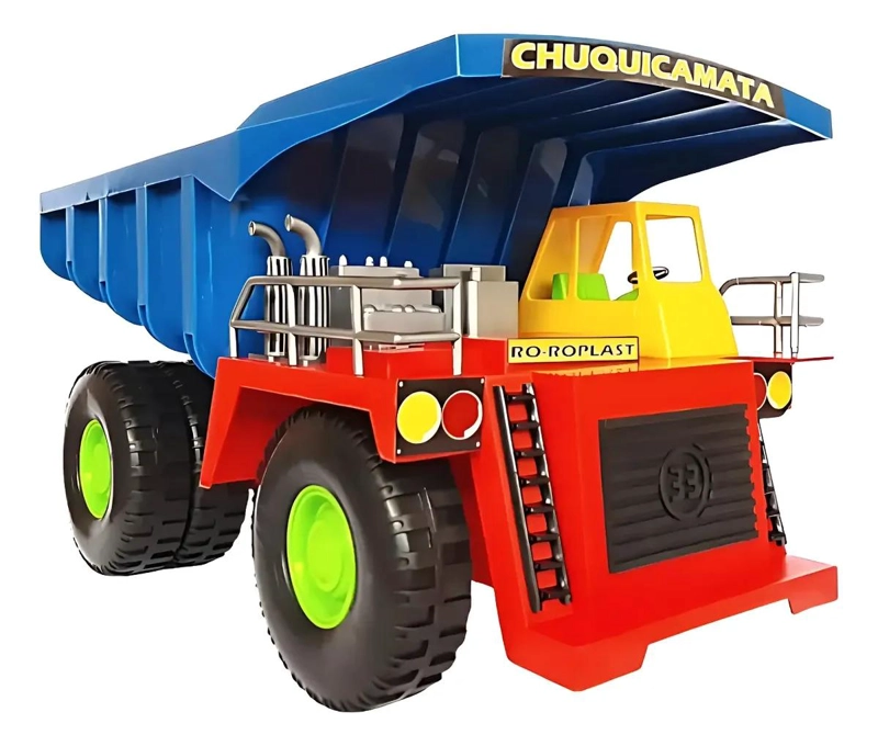 CAMION MINERO TOLVA GIGANTE JUGUETE - 1