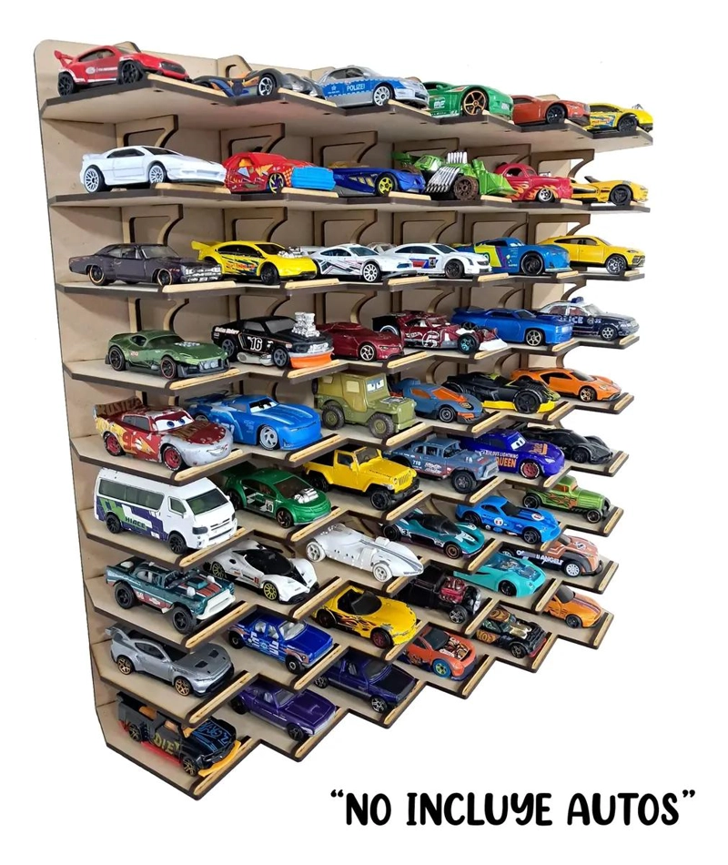 EXHIBIDOR PARA 54 AUTOS ESCALA 1:64 - 3