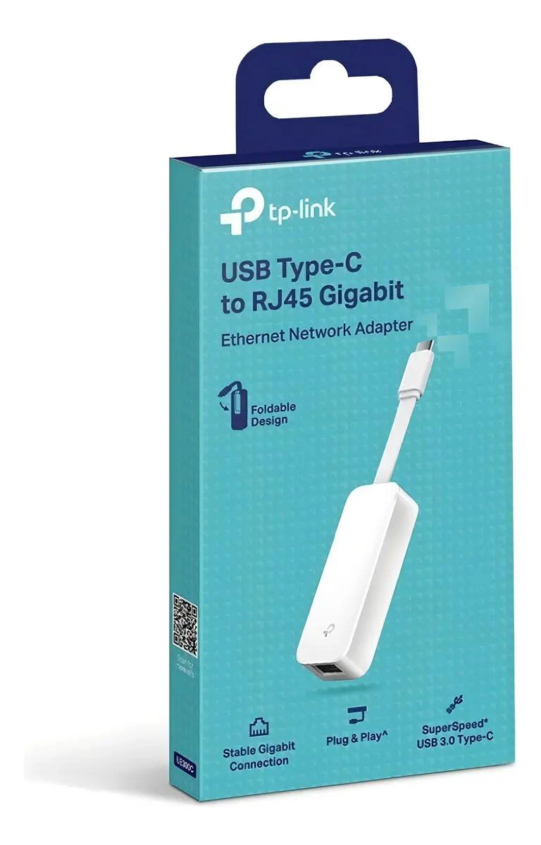 ADAPTADOR USB TIPO C A RED RJ45 GIGABIT - 1