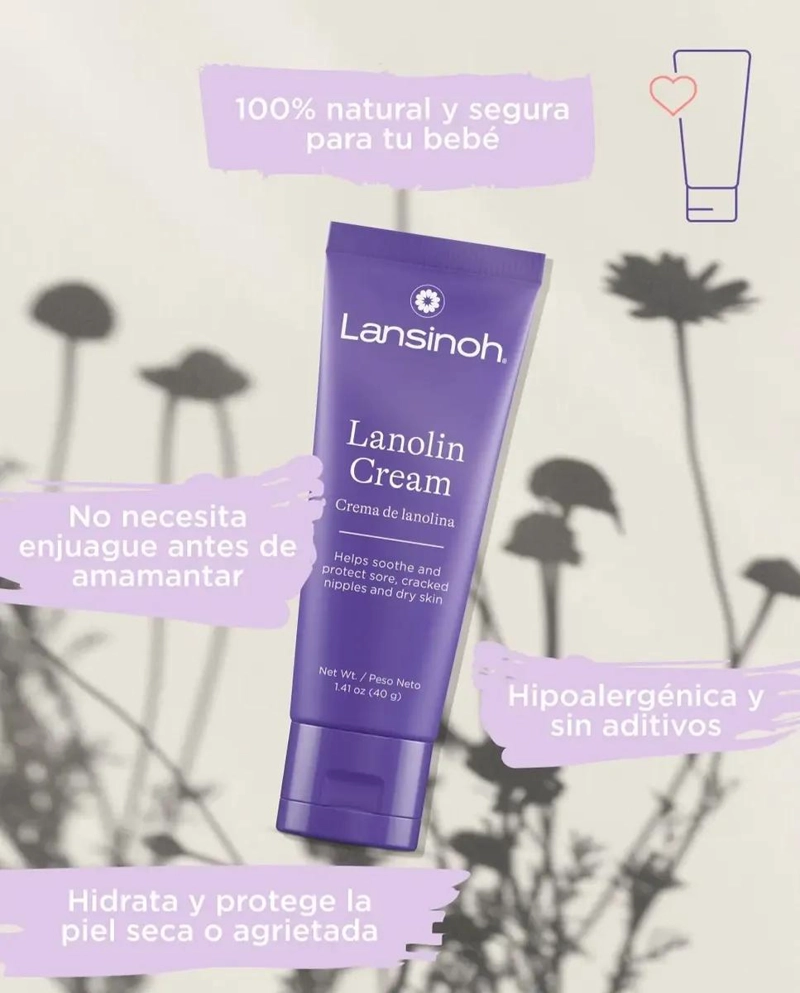 CREMA PARA PEZONES DE LANOLINA 40 G - 4