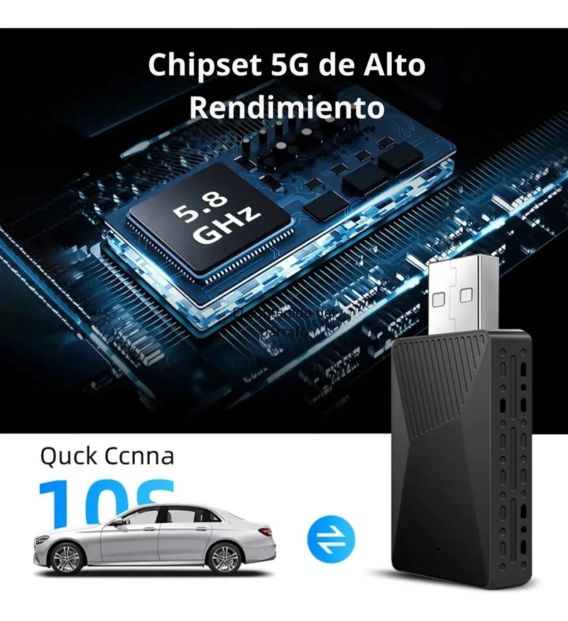 ADAPTADOR INALAMBRICO 2 EN 1 PARA IPHONE Y ANDROID - 4