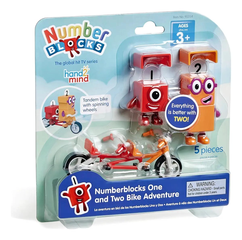 FIGURAS NUMBERBLOCKS 1 Y 2 AVENTURA EN BICICLETA - 1