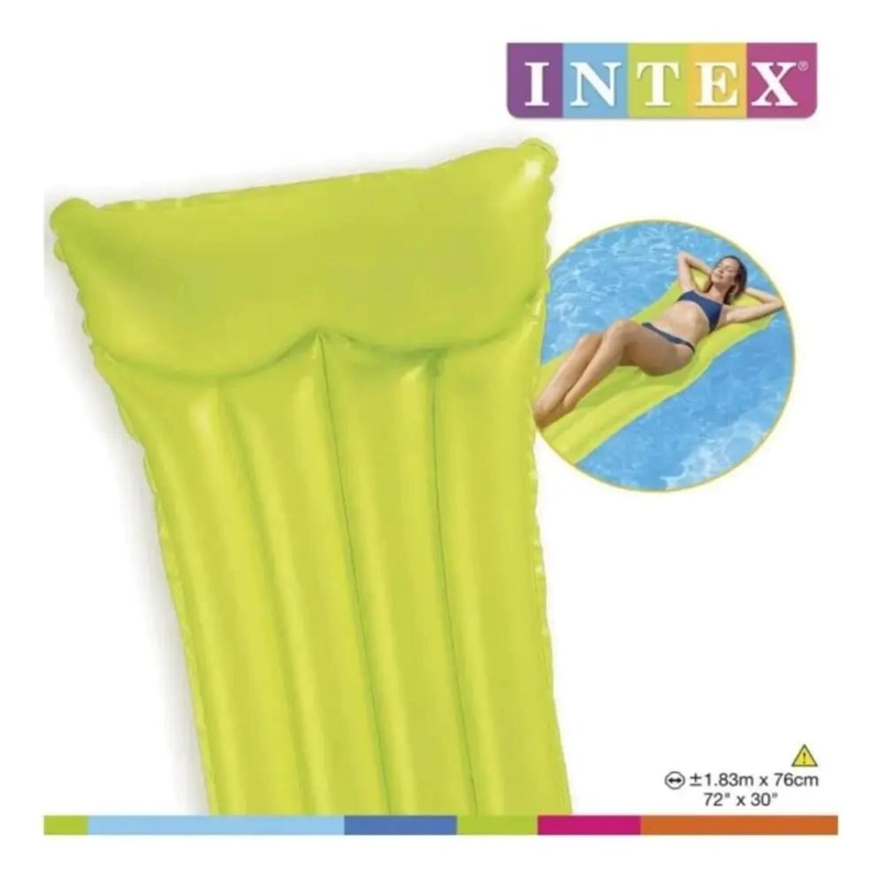 COLCHONETA INFLABLE NEON FROST 183 X 76 CM - 3