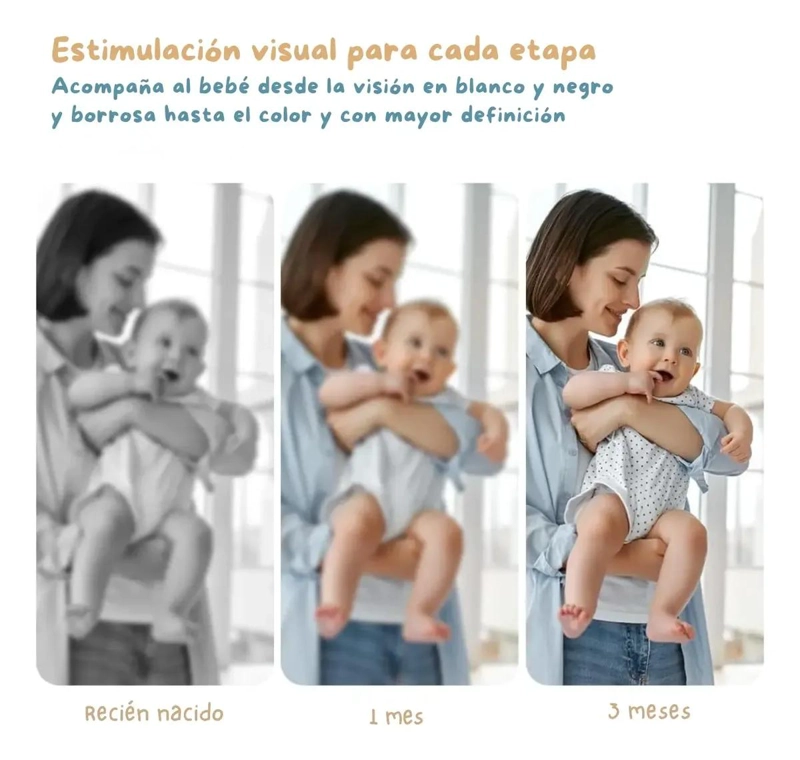 TARJETAS DE ESTIMULACION VISUAL PARA BEBE S - 5