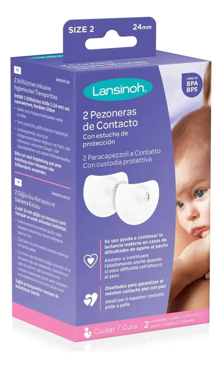 PACK 2 PEZONERAS MAMARIAS PARA LACTANCIA - 3