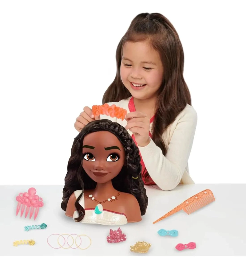 MUÑECA MOANA PARA PEINAR CON ACCESORIOS - 3