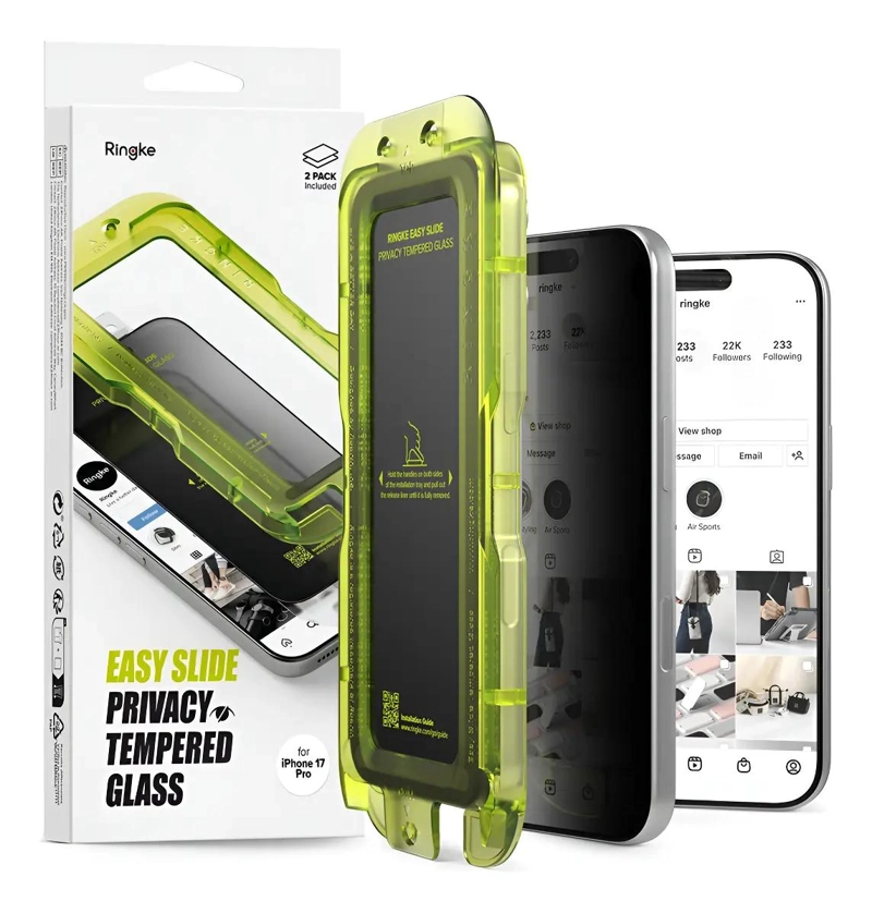 GENÉRICO LAMINA PANTALLA ANTI ESPIA PARA IPHONE 17 Y PRO