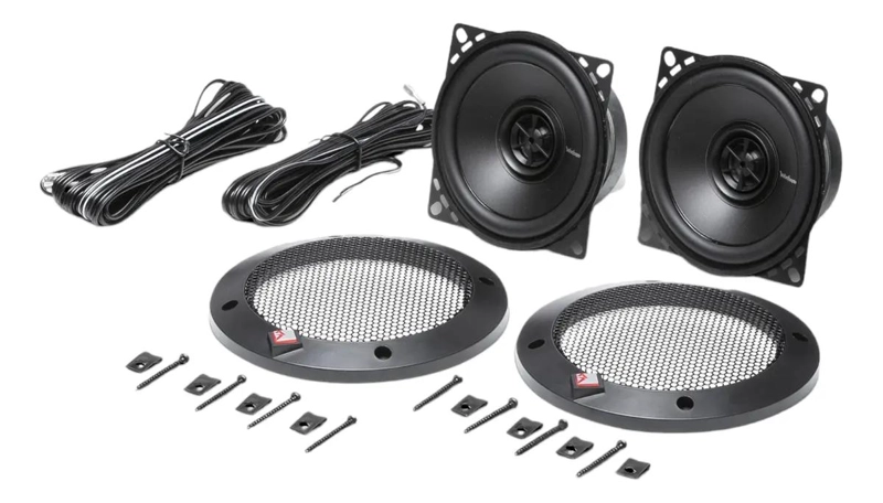BOCINAS COAXIALES 4 PULG 2 VIAS 30W RMS AUTO - 1