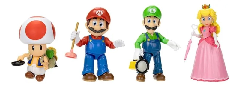 SET 4 FIGURAS DE PERSONAJES DE VIDEOJUEGOS - 4