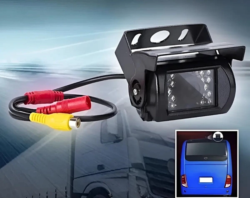 KIT CAMARA RETROCESO INALAMBRICA PARA CAMIONES Y BUSES - 2