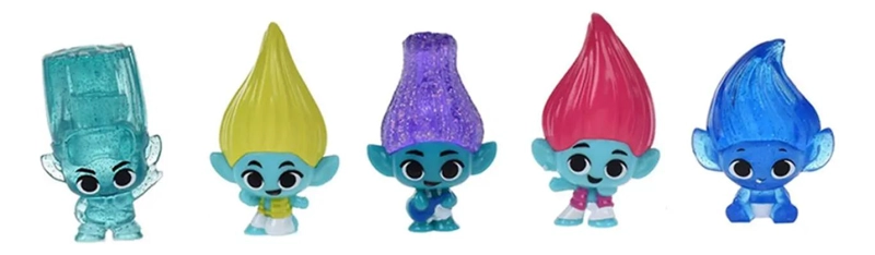 PACK DE 10 MINI FIGURAS DE ACCION TROLLS - 3