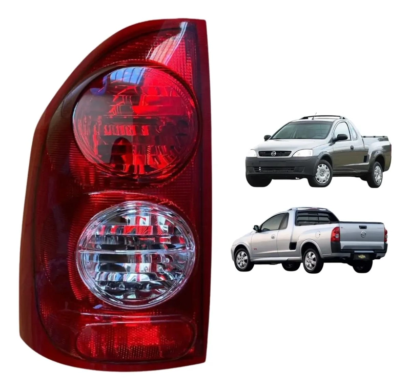 FAROL TRASERO IZQUIERDO CHEVROLET MONTANA 2003-2010 - 1