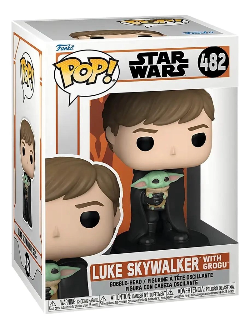 FIGURA DE ACCION LUKE SKYWALKER Y GROGU - 1