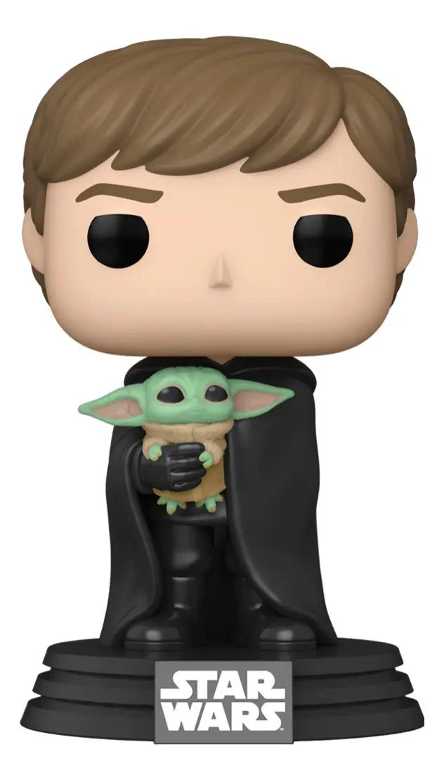 FIGURA DE ACCION LUKE SKYWALKER Y GROGU - 2