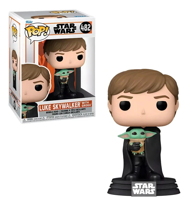 FIGURA DE ACCION LUKE SKYWALKER Y GROGU - 3