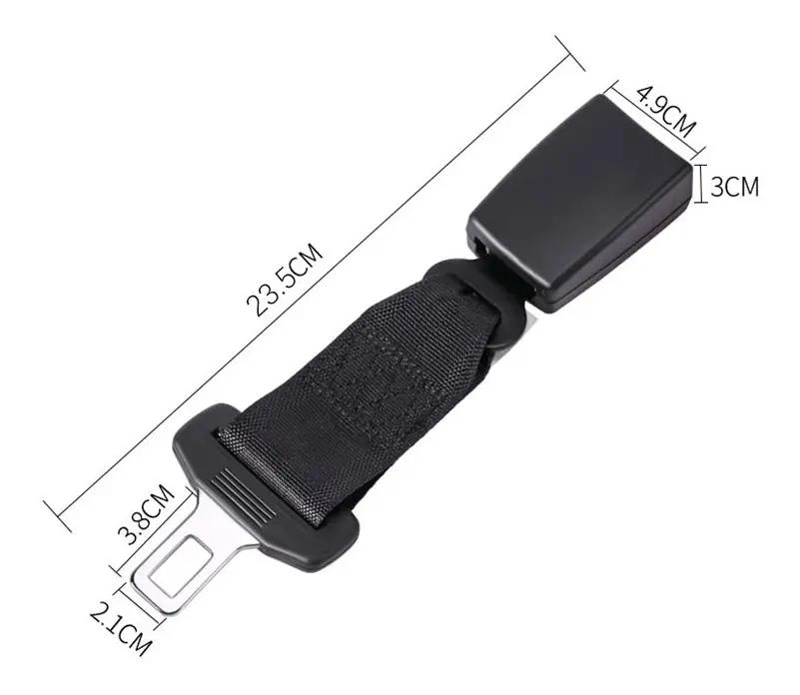EXTENSOR CINTURON SEGURIDAD AUTO 24 CM - 4