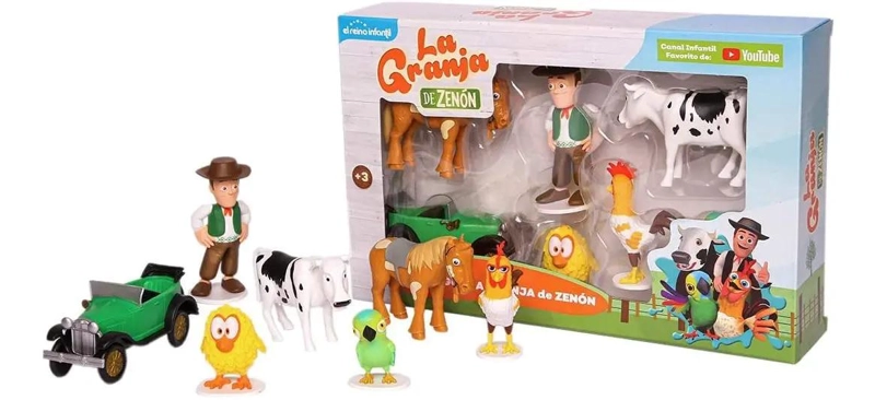SET DE 7 FIGURAS DE GRANJA - 1