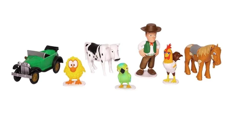 SET DE 7 FIGURAS DE GRANJA - 3