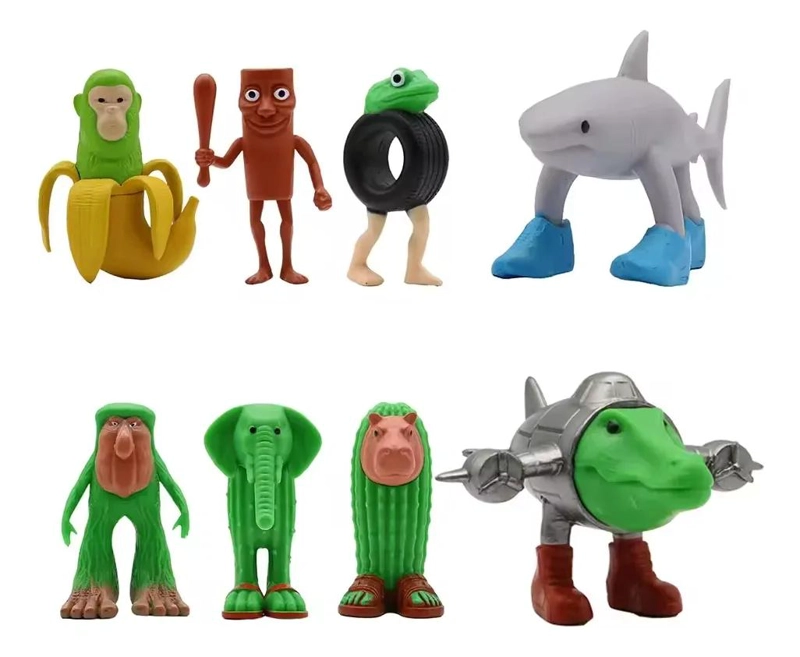 SET DE 8 FIGURAS TRALALERO Y AMIGOS - 1