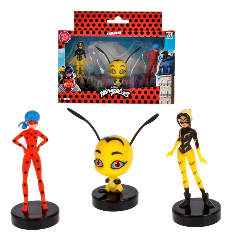 SET DE 3 FIGURAS DE SUPERHE ROES - 1