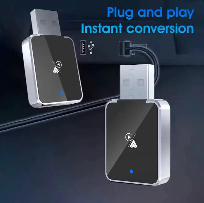 ADAPTADOR CARPLAY Y ANDROID AUTO USB Y USB-C - 5