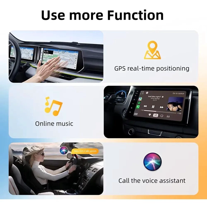 ADAPTADOR INALAMBRICO CARPLAY Y ANDROID AUTO - 4
