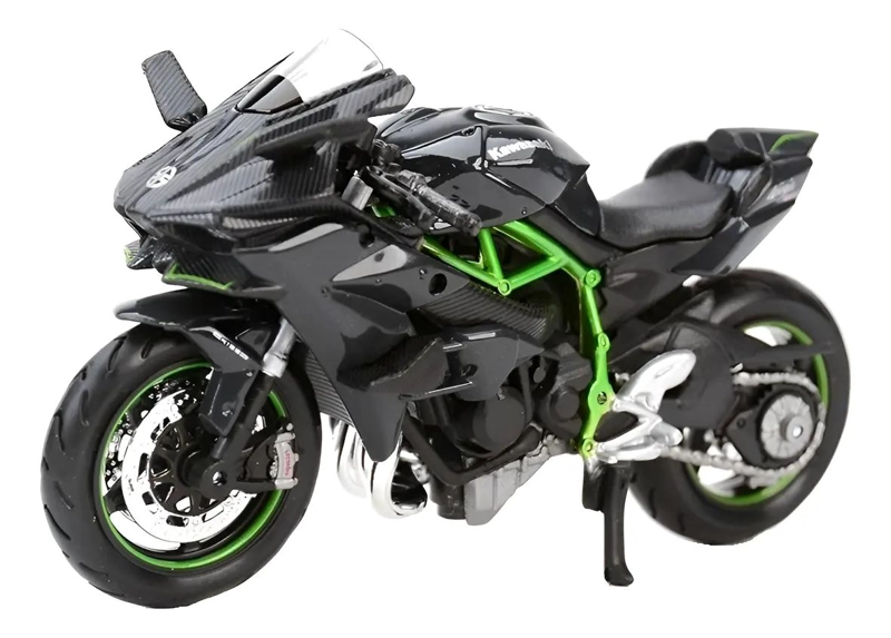 MOTO DE COLECCION KAWASAKI NINJA H2 R 1:18 - 1