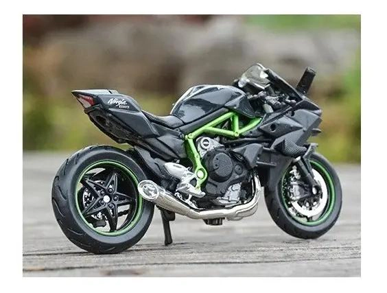 MOTO DE COLECCION KAWASAKI NINJA H2 R 1:18 - 2