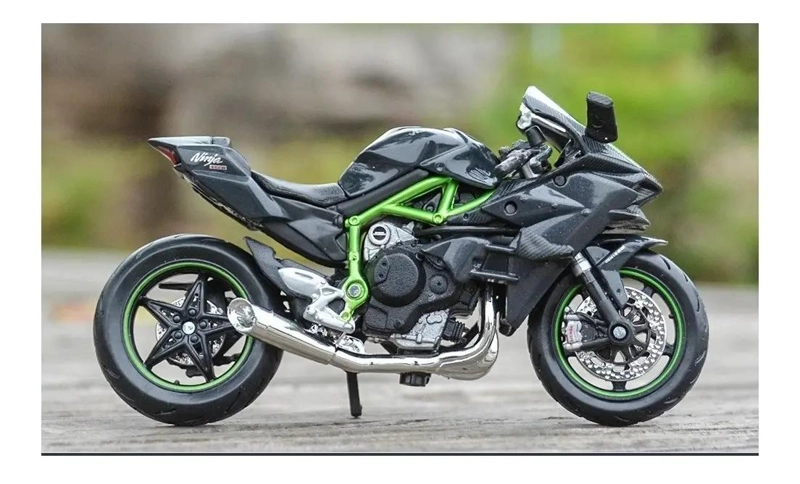 MOTO DE COLECCION KAWASAKI NINJA H2 R 1:18 - 3