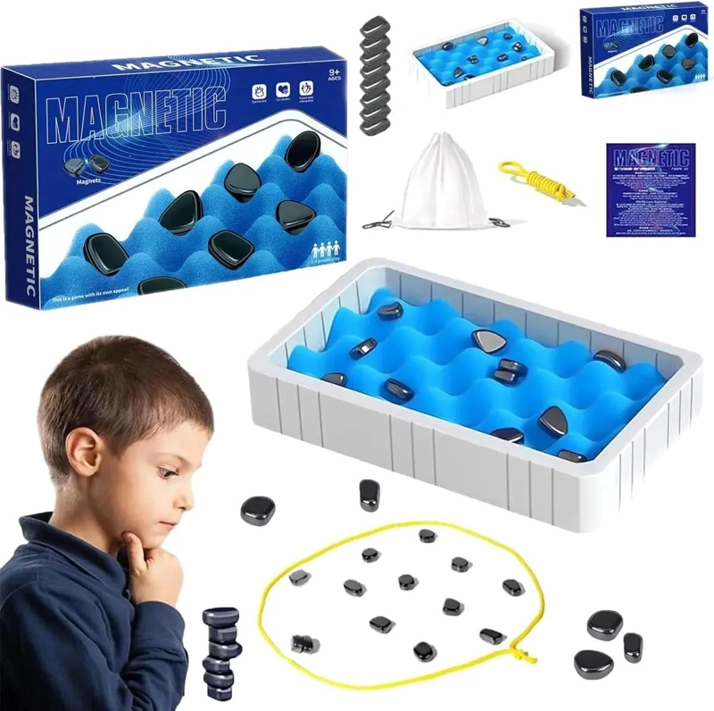 JUEGO DE MESA DAMAS MAGNE TICO PARA NIÑOS - 1