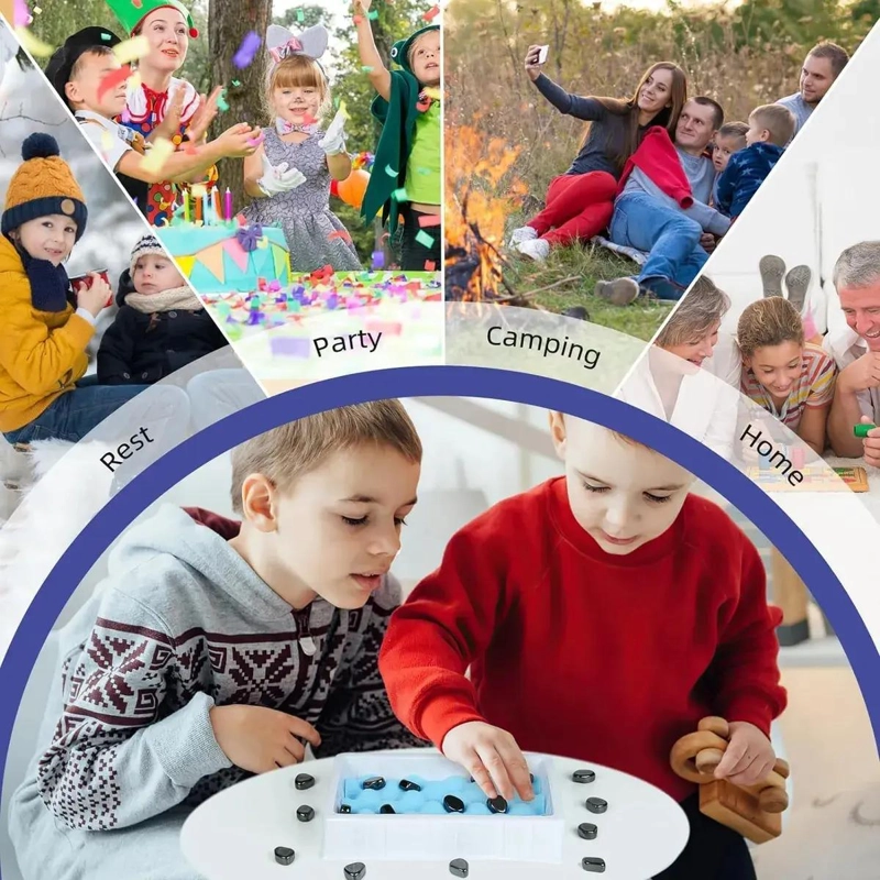 JUEGO DE MESA DAMAS MAGNE TICO PARA NIÑOS - 3