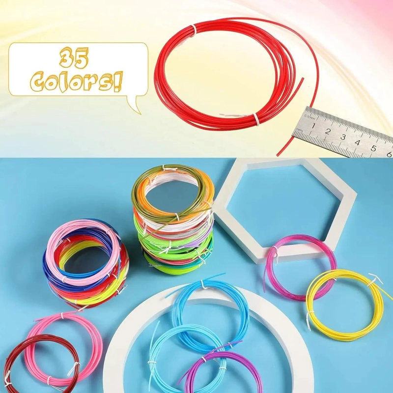 FILAMENTOS PARA IMPRESORA 3D EN 35 COLORES - 3
