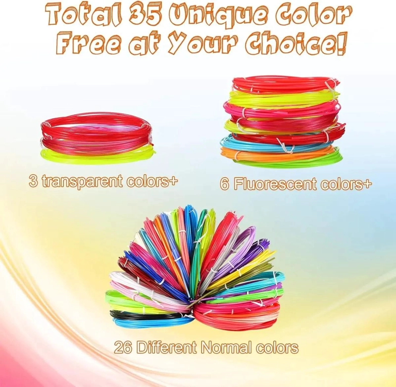 FILAMENTOS PARA IMPRESORA 3D EN 35 COLORES - 4