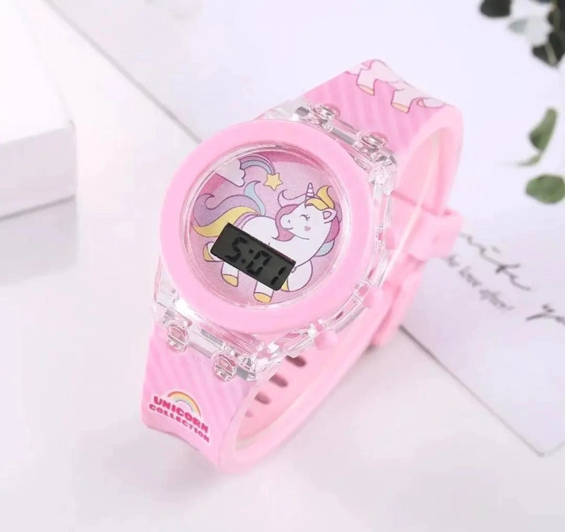 RELOJ UNICORNIO CON PULSERA Y CAJA DE REGALO - 3