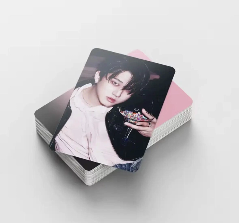 SET 60 TARJETAS LOMO STRAY KIDS Y 32 STICKERS KPOP - 2