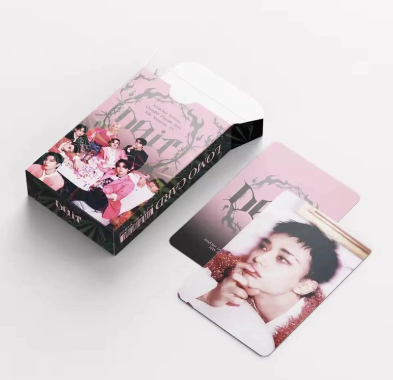 SET 60 TARJETAS LOMO STRAY KIDS Y 32 STICKERS KPOP - 3