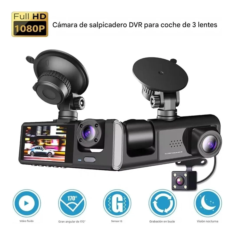 CAMARA DE AUTO SUPER FULL HD 1080 - 5